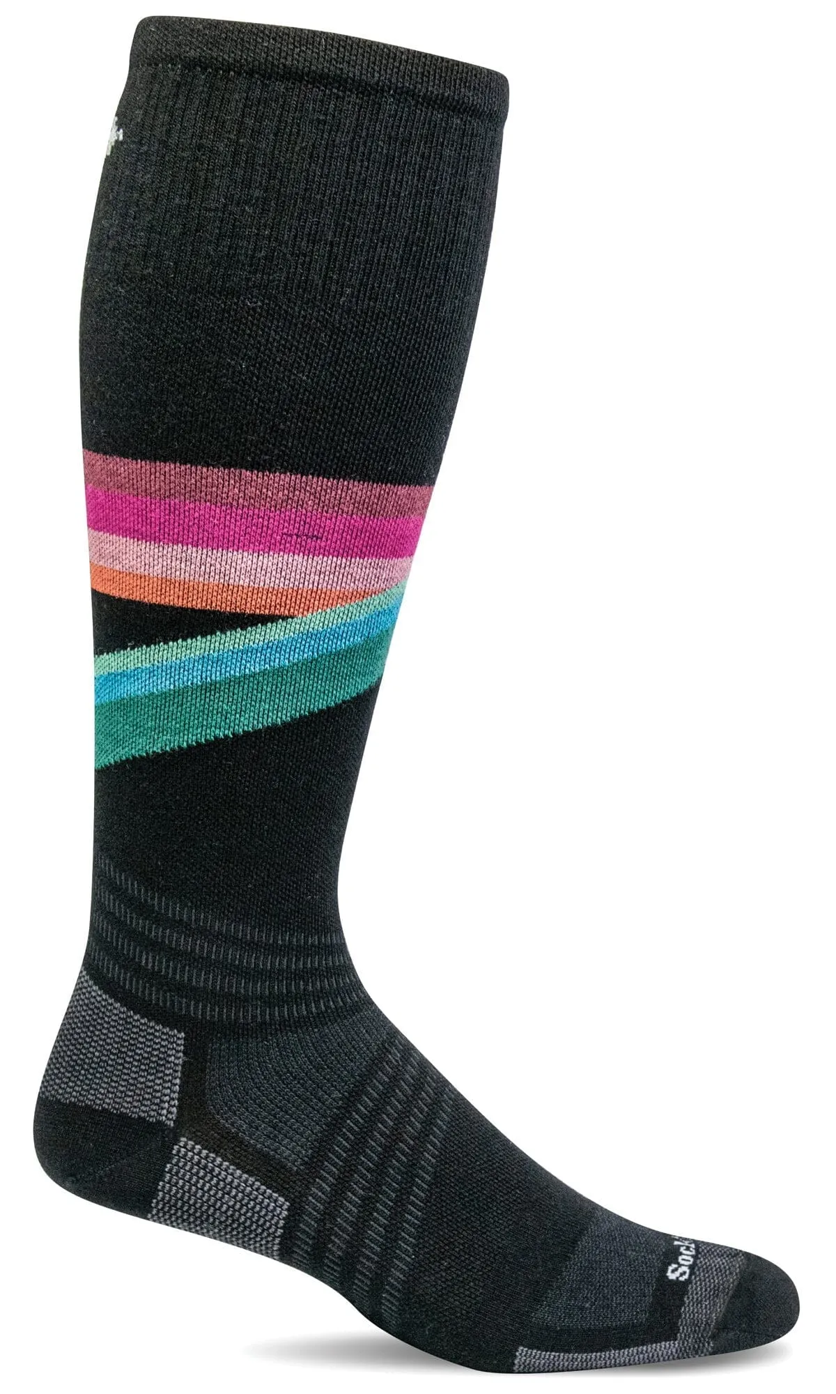 Women's Rainbow Racer UL | Moderate Graduated Compression Socks