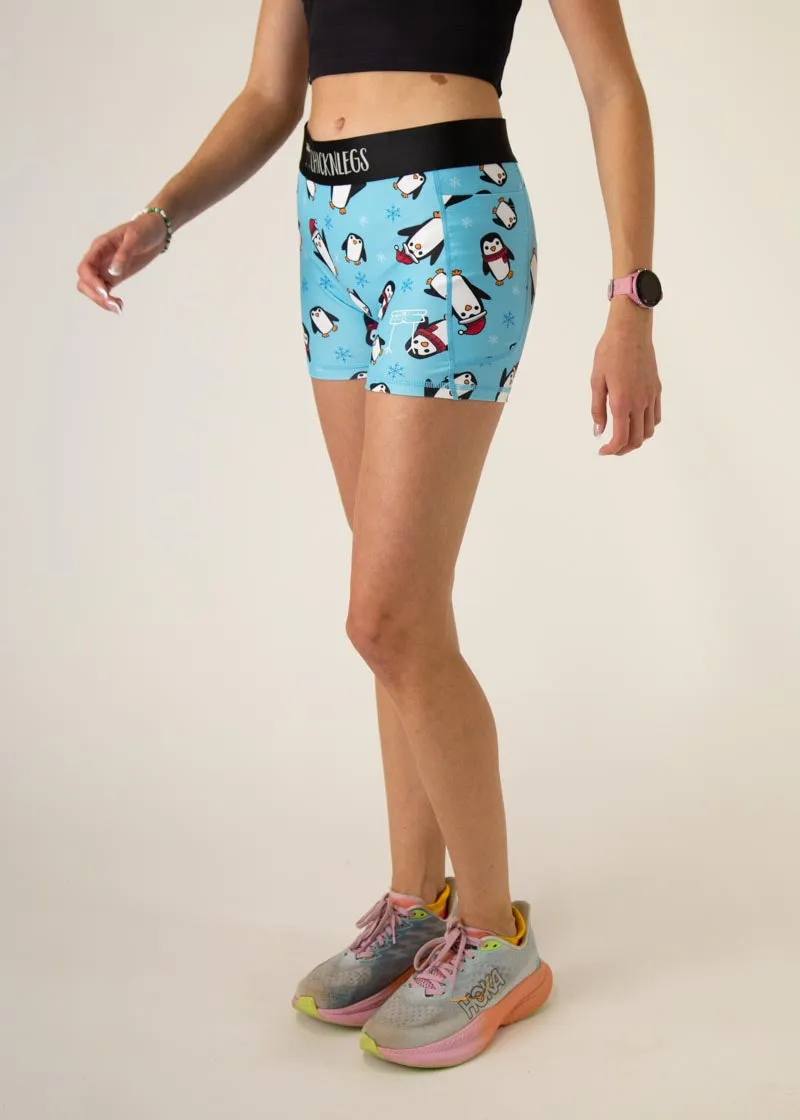 Women's Slippery Bois 3" Compression Shorts