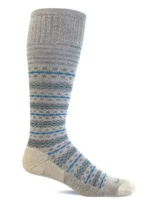 Women's Sockwell Mini Fairisle | Moderate Graduated Compression Socks