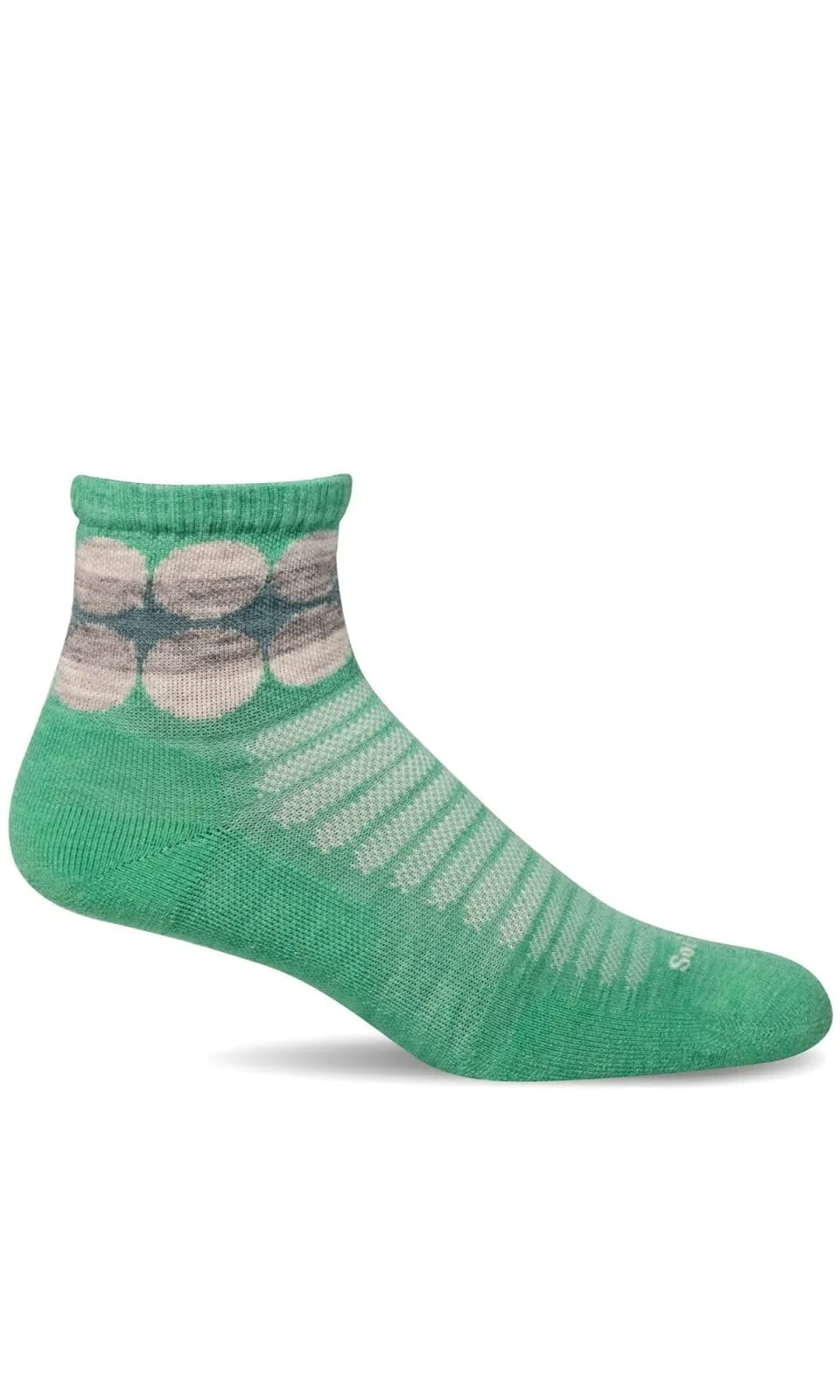 Women's Spin Quarter | Moderate Compression Socks