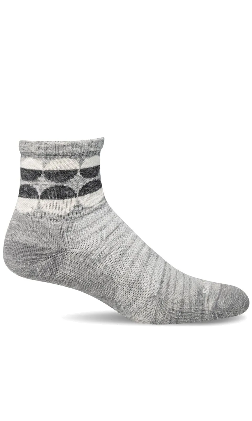 Women's Spin Quarter | Moderate Compression Socks