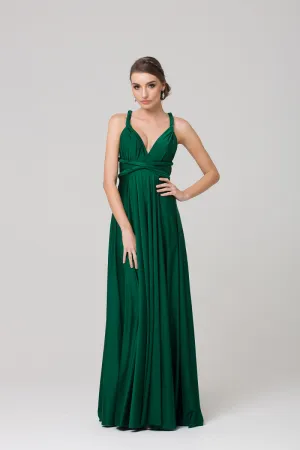 Wrap Dress Emerald