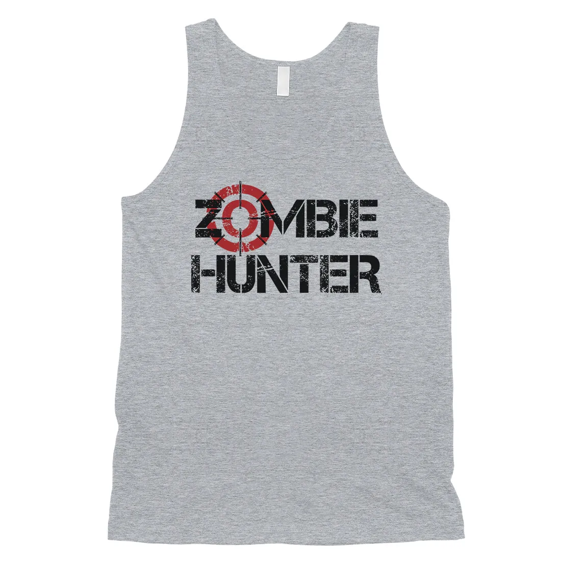 Zombie Hunter Mens Wholesome Halloween Tank Top Gift For a Friend