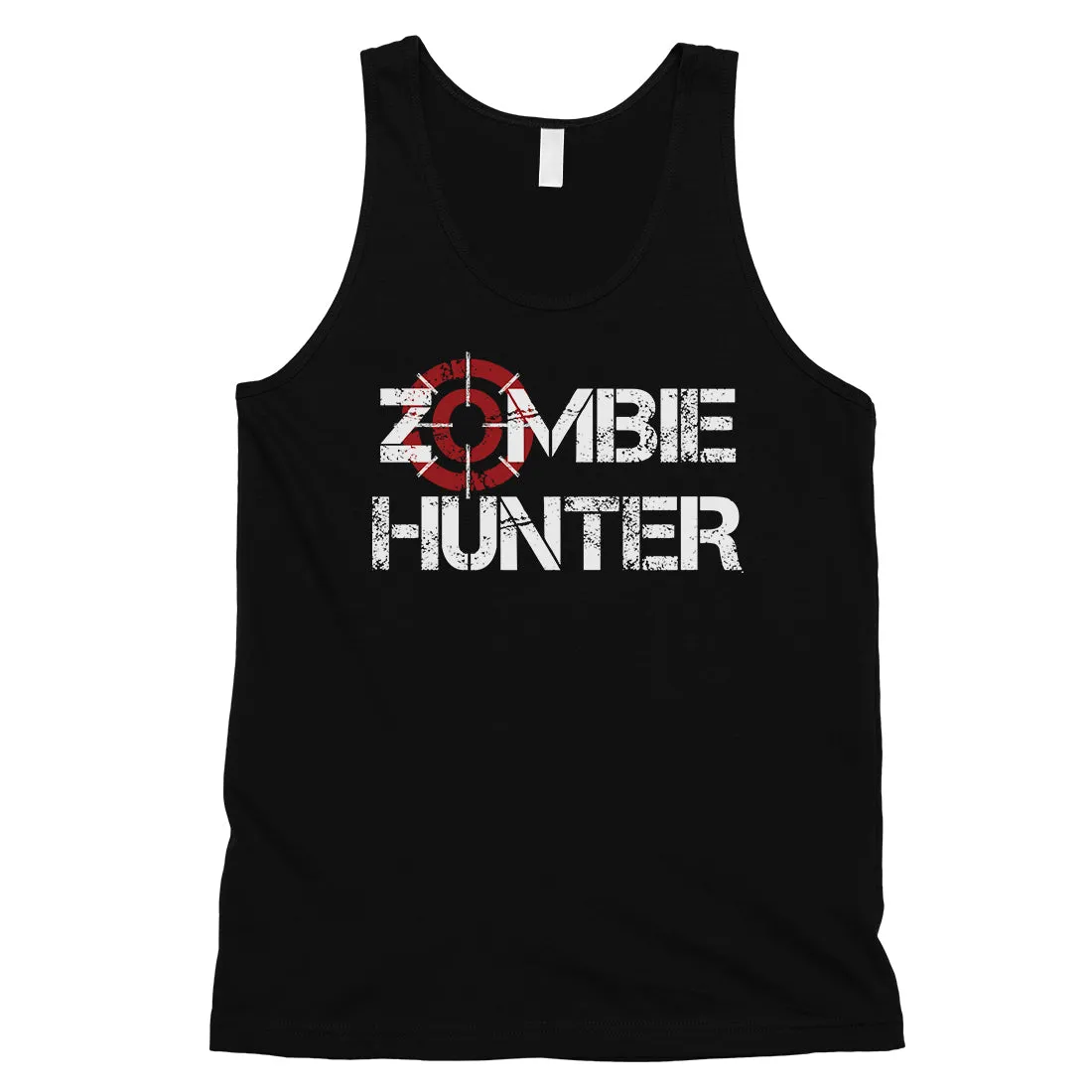 Zombie Hunter Mens Wholesome Halloween Tank Top Gift For a Friend
