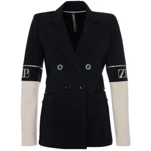 Zwarte blazer Zip